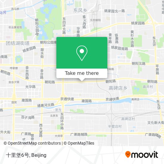 十里堡6号 map