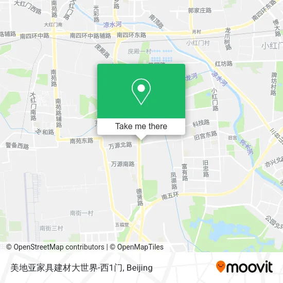 美地亚家具建材大世界-西1门 map