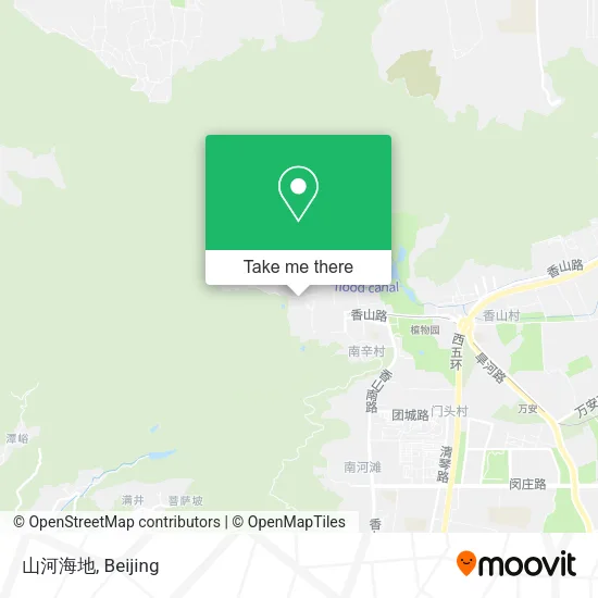 山河海地 map