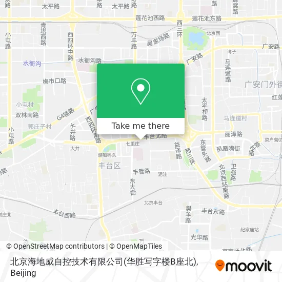 北京海地威自控技术有限公司(华胜写字楼B座北) map