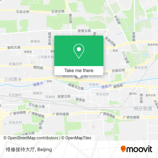 维修接待大厅 map