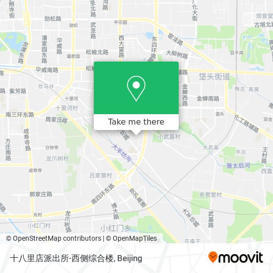 十八里店派出所-西侧综合楼 map