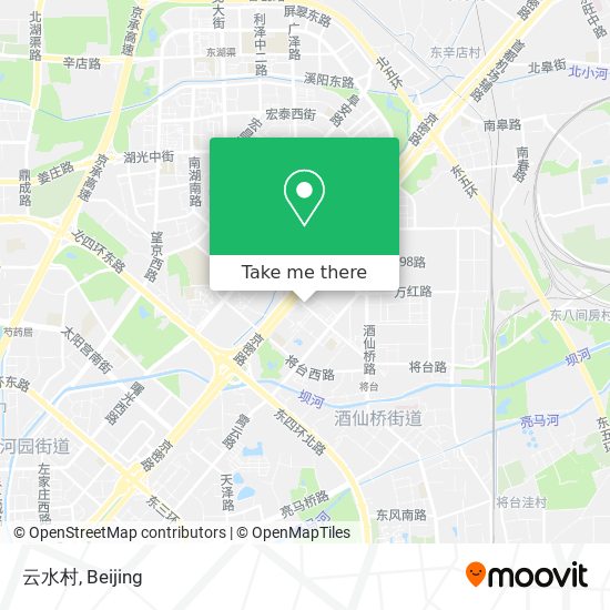云水村 map