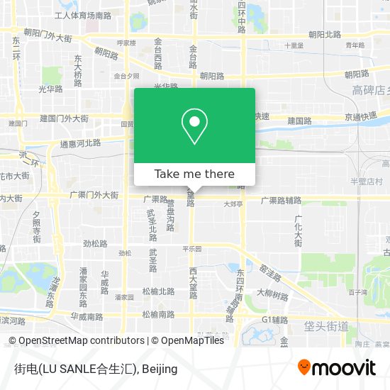 街电(LU SANLE合生汇) map