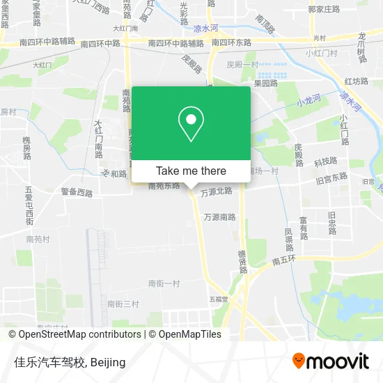 佳乐汽车驾校 map