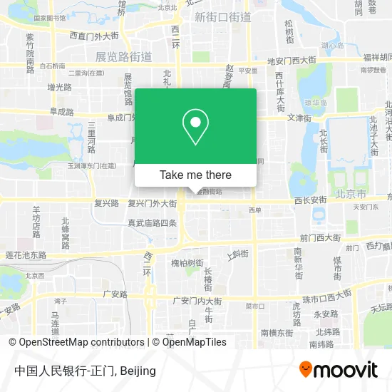 中国人民银行-正门 map