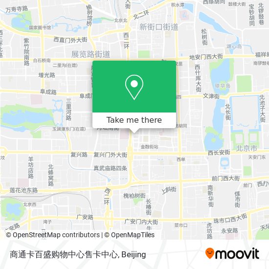 商通卡百盛购物中心售卡中心 map