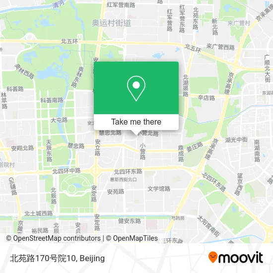 北苑路170号院10 map