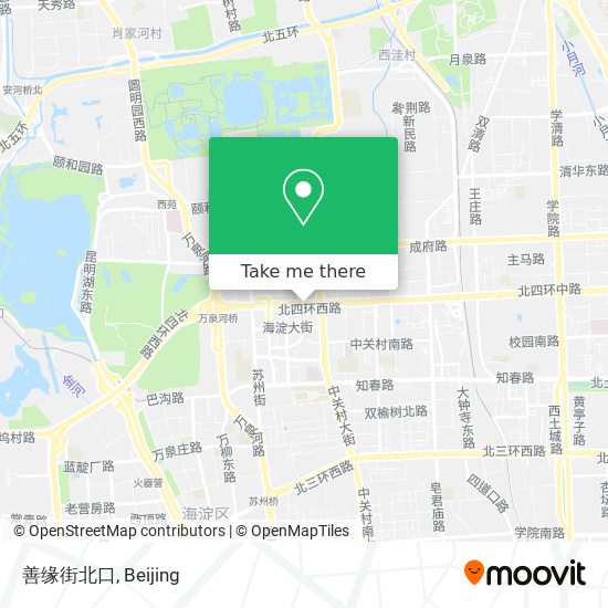 善缘街北口 map