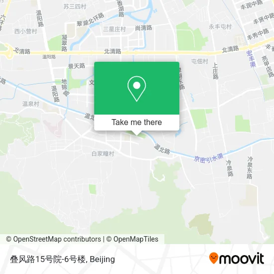 叠风路15号院-6号楼 map