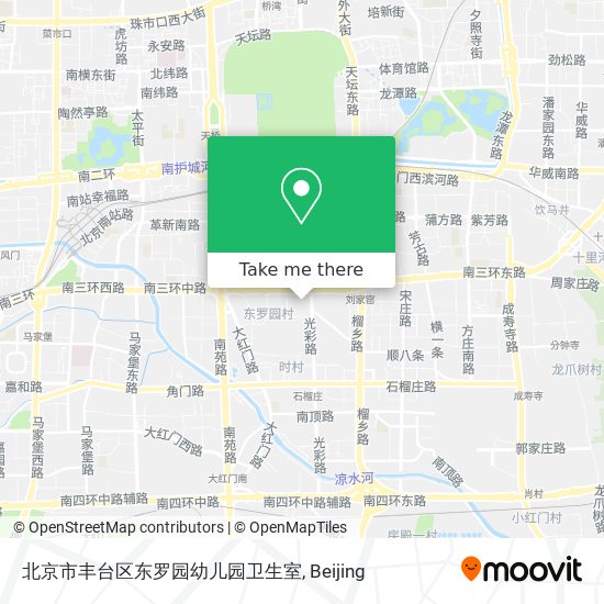 北京市丰台区东罗园幼儿园卫生室 map