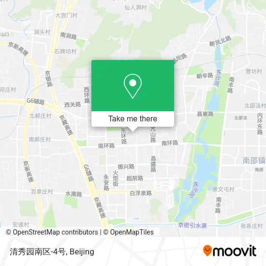 清秀园南区-4号 map
