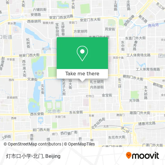 灯市口小学-北门 map