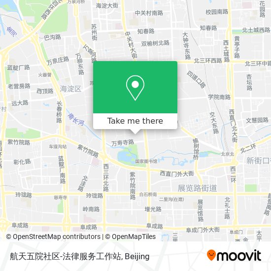 航天五院社区-法律服务工作站 map