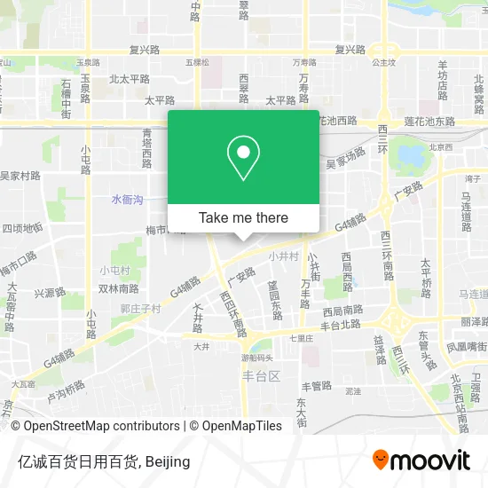 亿诚百货日用百货 map