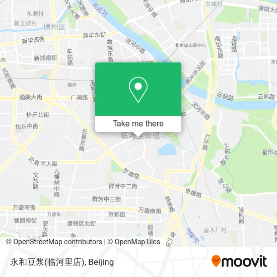 永和豆浆(临河里店) map