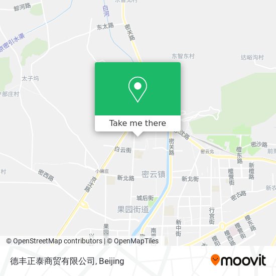 德丰正泰商贸有限公司 map