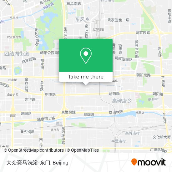 大众亮马洗浴-东门 map