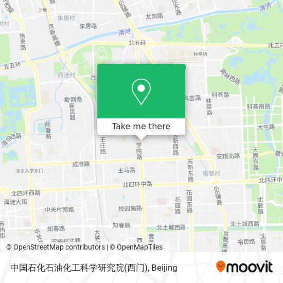 中国石化石油化工科学研究院(西门) map