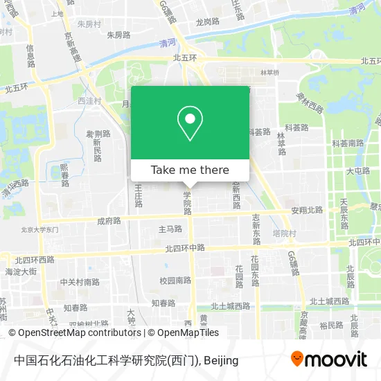 中国石化石油化工科学研究院(西门) map