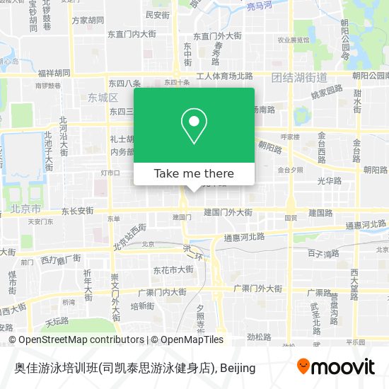 奥佳游泳培训班(司凯泰思游泳健身店) map