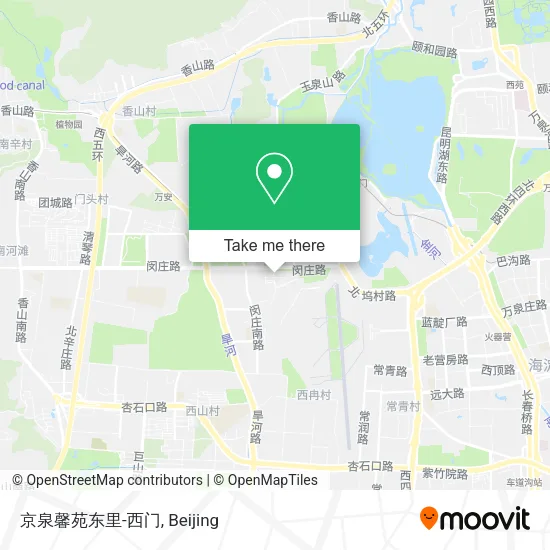京泉馨苑东里-西门 map