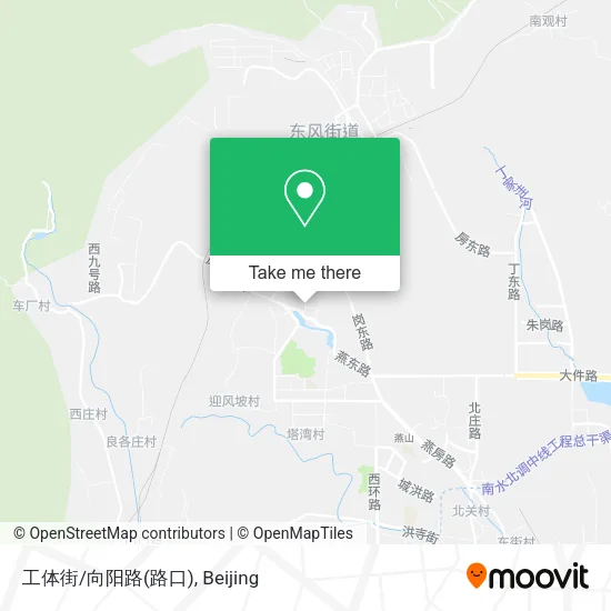 工体街/向阳路(路口) map