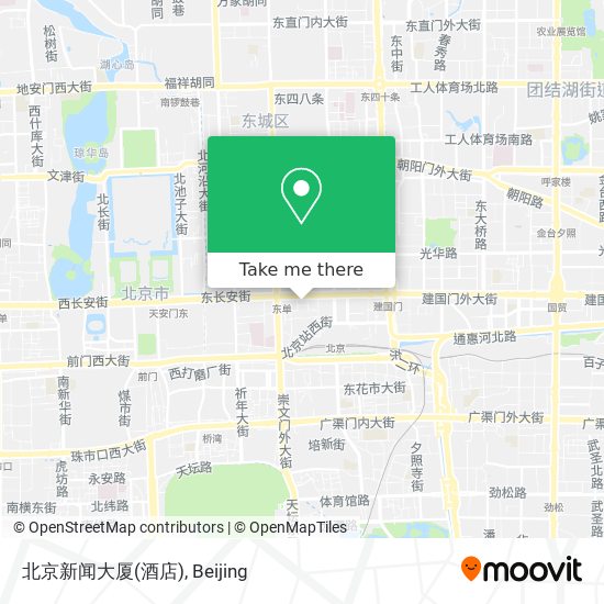北京新闻大厦(酒店) map