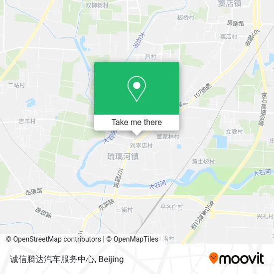 诚信腾达汽车服务中心 map