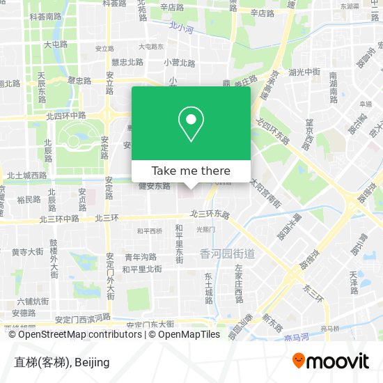 直梯(客梯) map