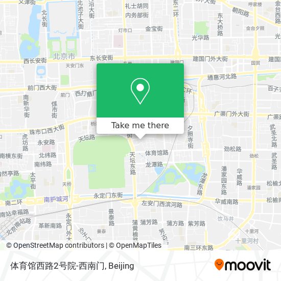 体育馆西路2号院-西南门 map