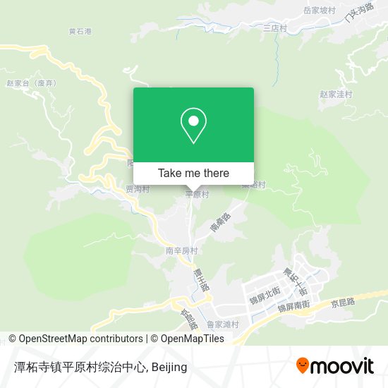 潭柘寺镇平原村综治中心 map