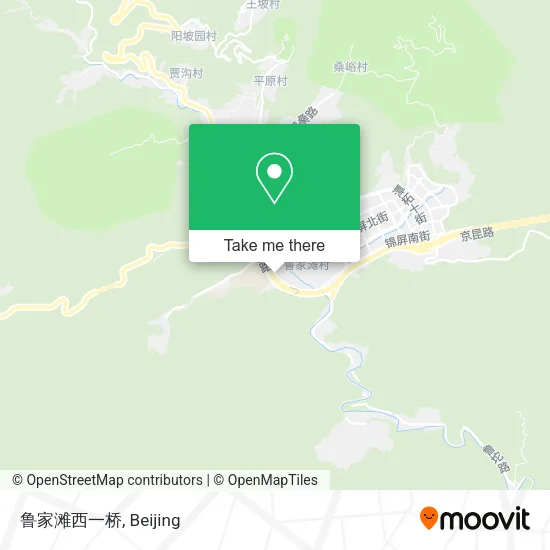 鲁家滩西一桥 map