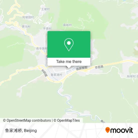 鲁家滩桥 map