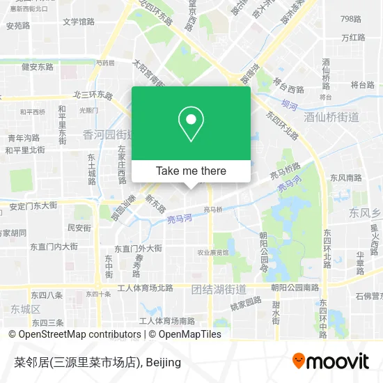 菜邻居(三源里菜市场店) map