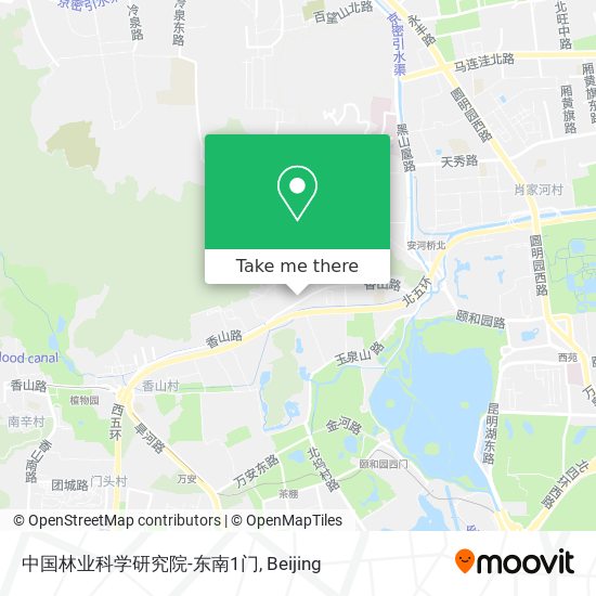 中国林业科学研究院-东南1门 map