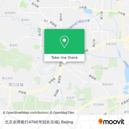 北京农商银行ATM(华冠欢乐城) map