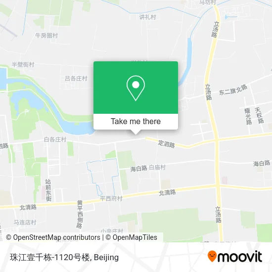 珠江壹千栋-1120号楼 map