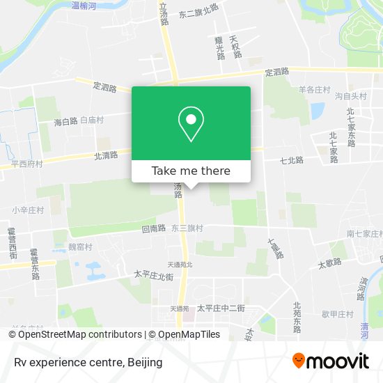 Rv experience centre map