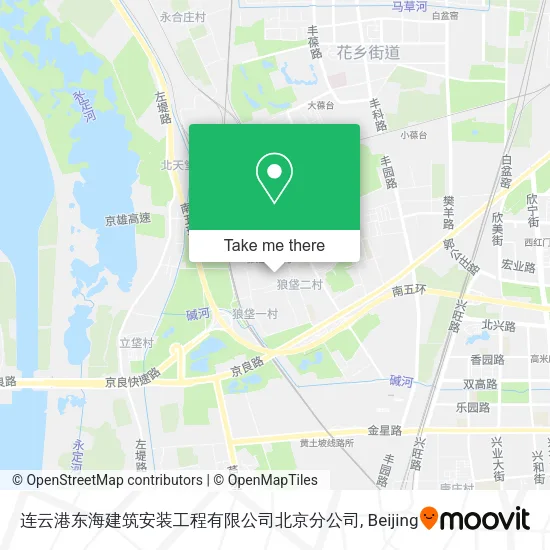 连云港东海建筑安装工程有限公司北京分公司 map