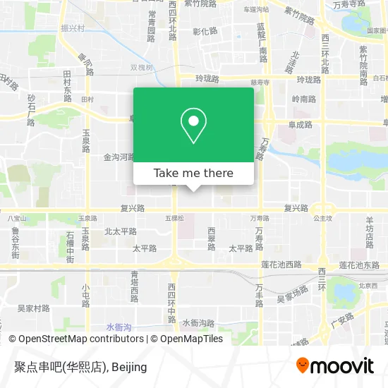 聚点串吧(华熙店) map