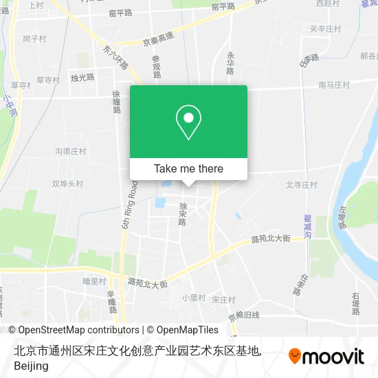 北京市通州区宋庄文化创意产业园艺术东区基地 map