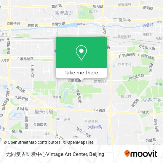 无同复古研发中心Vintage Art Center map