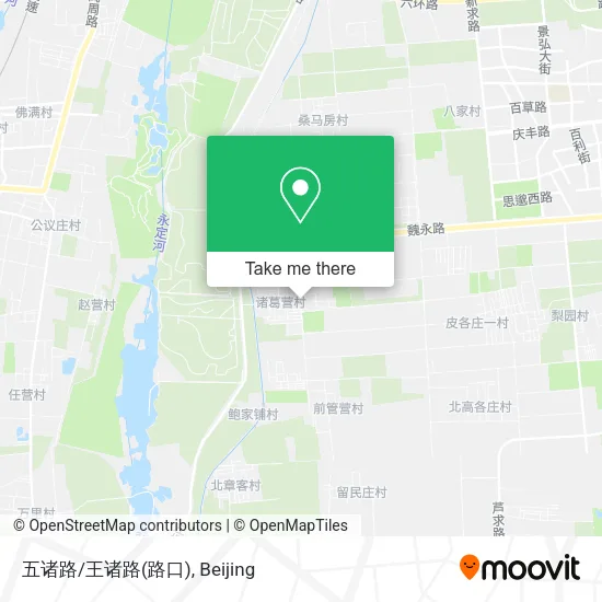 五诸路/王诸路(路口) map