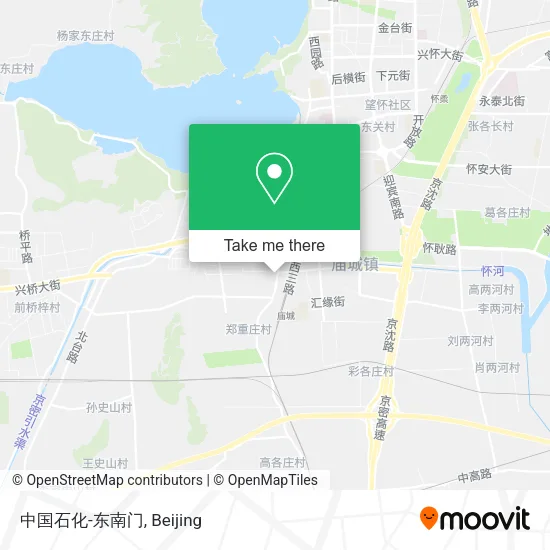 中国石化-东南门 map