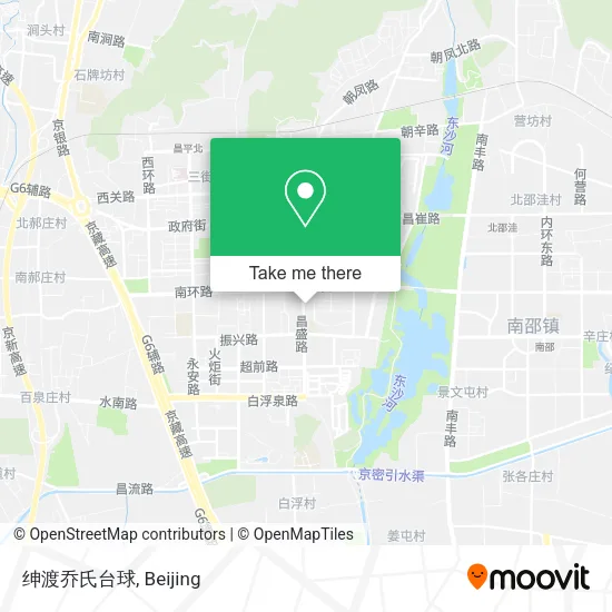 绅渡乔氏台球 map