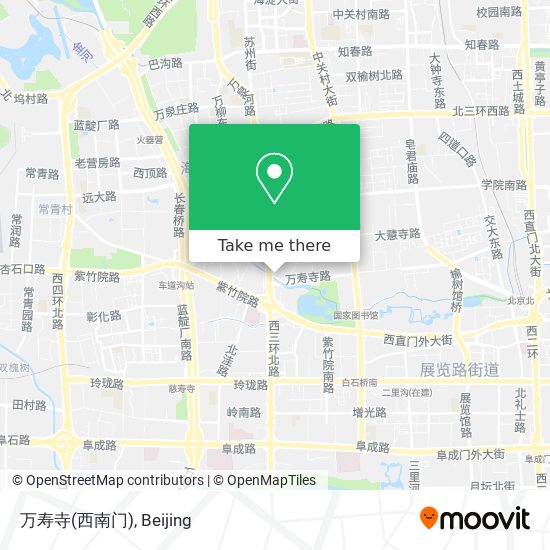 万寿寺(西南门) map