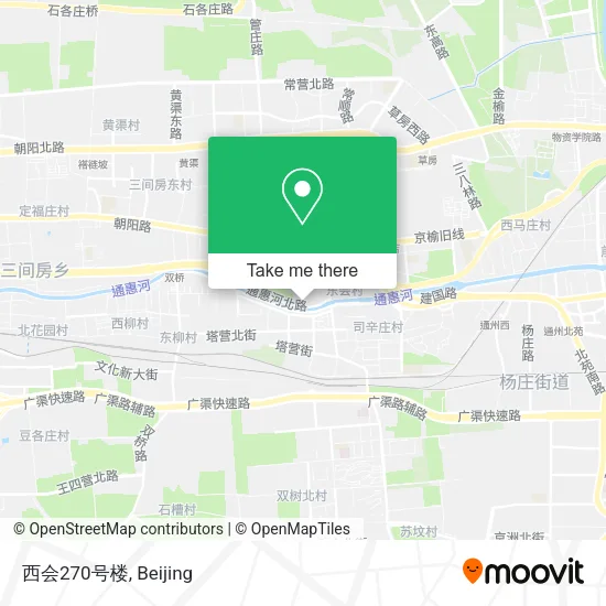 西会270号楼 map