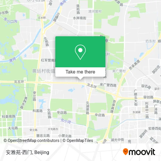 安雅苑-西门 map