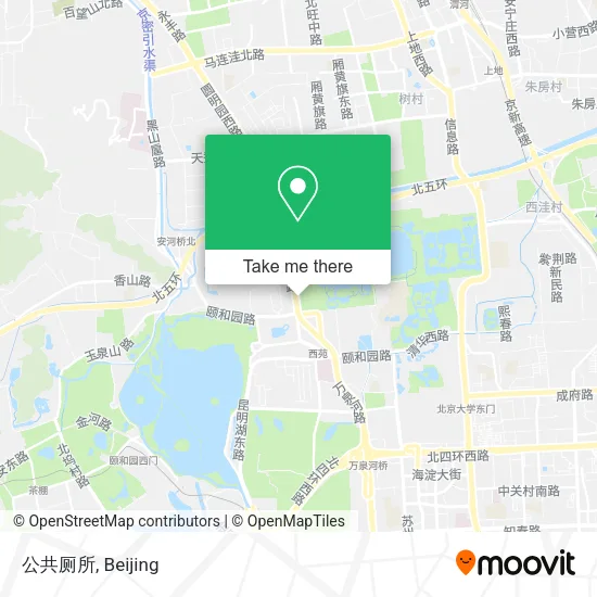 公共厕所 map